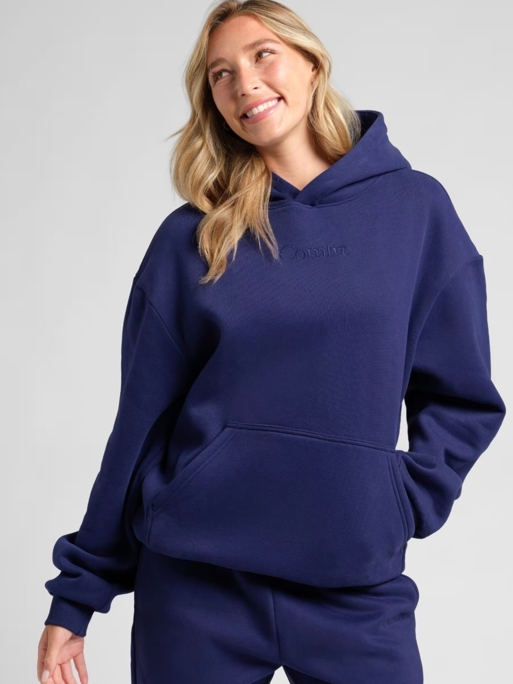 Comfrt Signature Hoodie XL in Indigo NWT